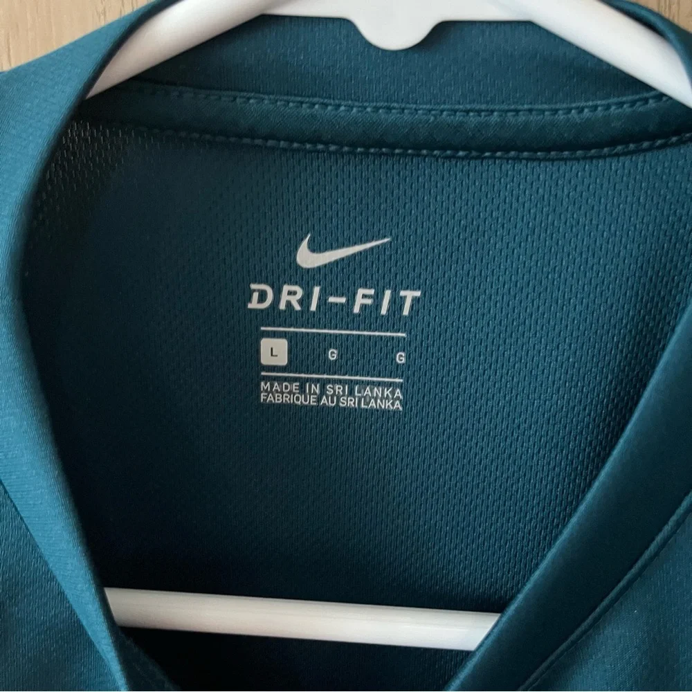 Nike Kids Short Sleeve Tee - Teal and Pink‎